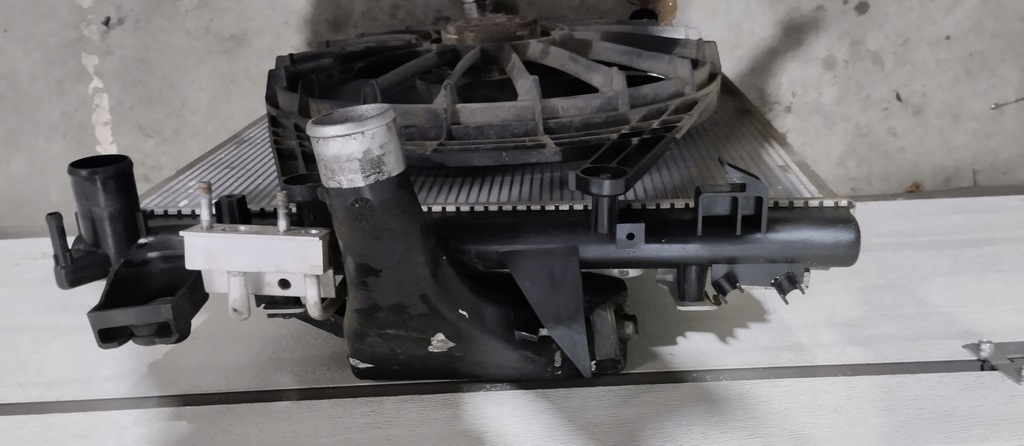 фото №7, Комплект радиатор радиатор вентилятор jeep wrangler jk 2.8 crd