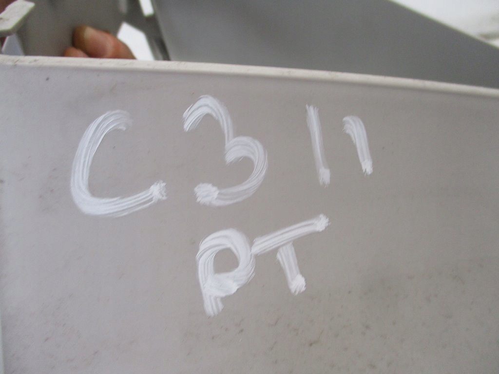 фото №2, Пластик защита стойка правый задняя citroen c3 ii