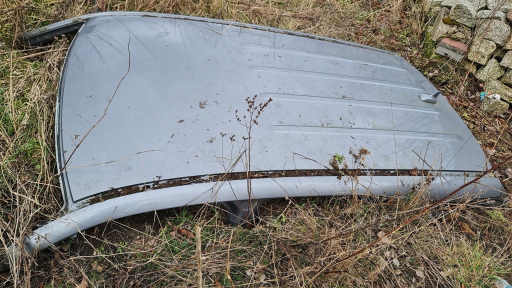 фото №2, Mercedes ml w166 кузов четверть крыша