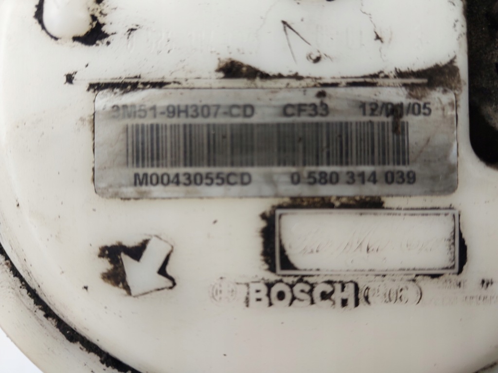 фото №8, Насос пального поплавок 3m51-9h307-cd 0580314039 volvo s40 ii v50 2.4 20v