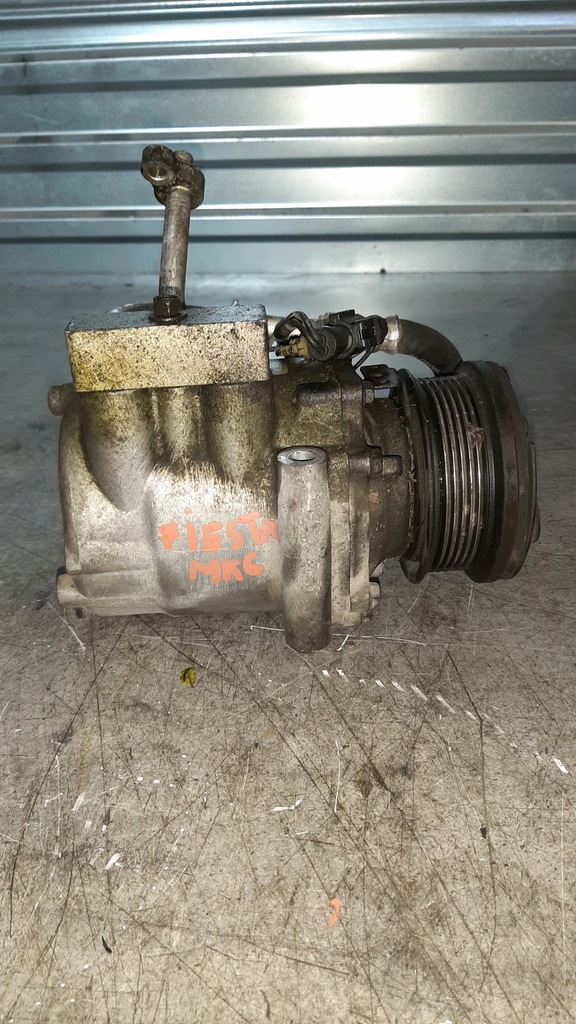 фото №5, Компрессор кондиционера 2s6h19d629 ford fiesta mk6