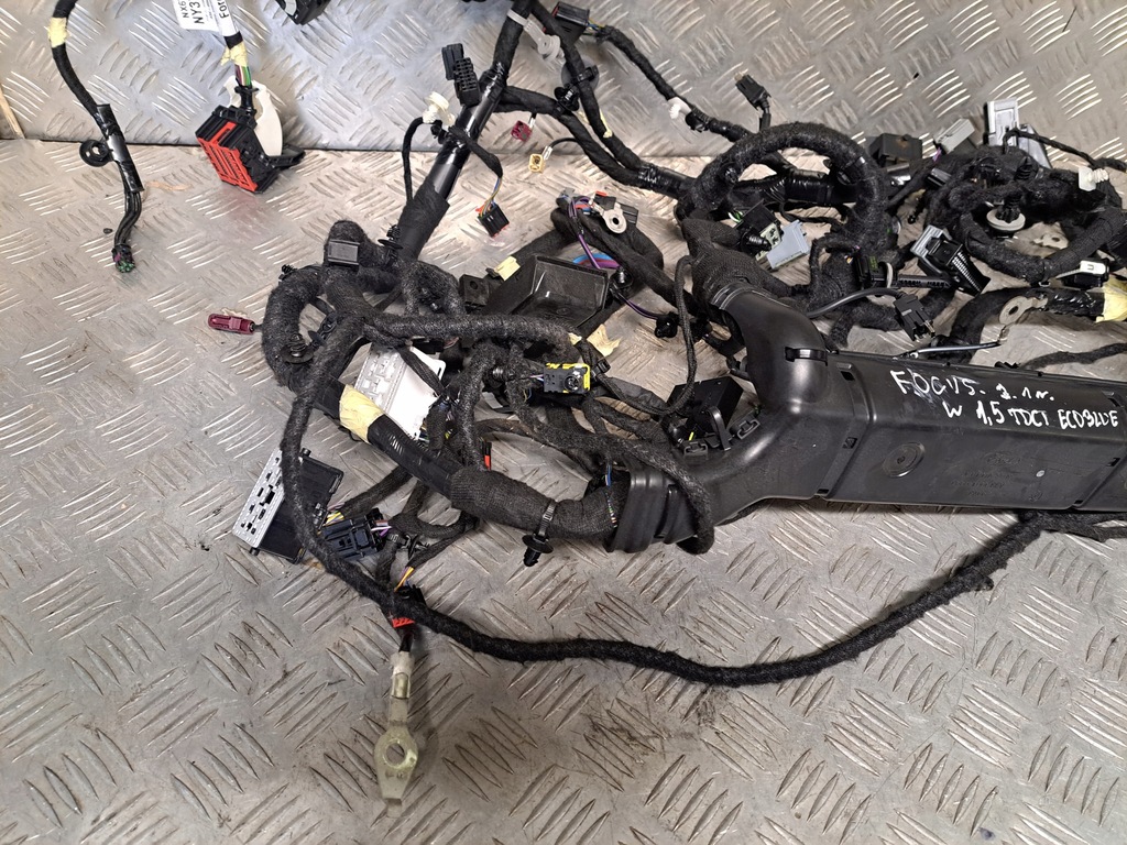 фото №8, Ford focus mk4 st-line lift 1.5 ecoblue автоматическая коробка передач электропроводка консоли синхронизация 3