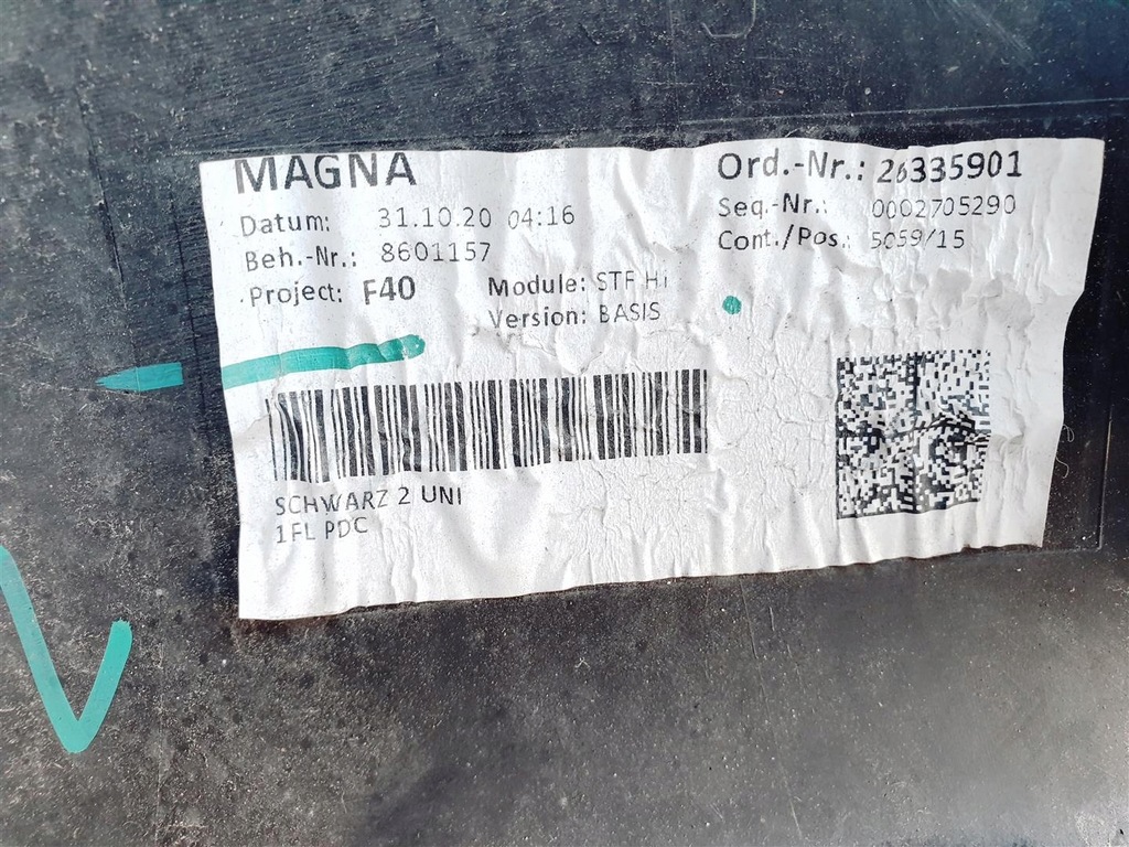 фото №9, Bmw 1 f40 19r+ бампер задня 4 x pdc оригінал !!!