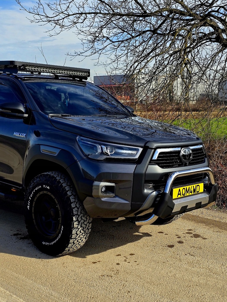 фото №7, Toyota hilux трубопровод передние amazon хром кенгурятник трубы