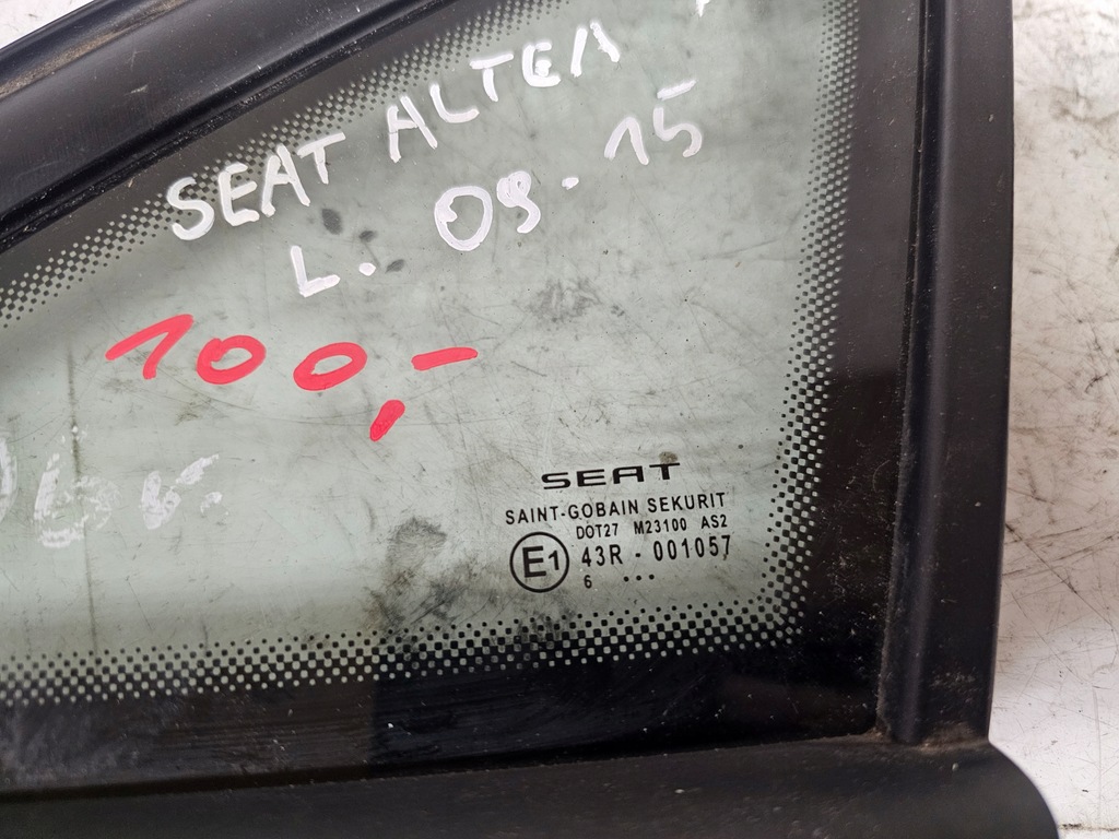 фото №9, Стекло левая передняя seat altea xl 5p5, 5p8 5p0845411c 1.9l дизель 77kw
