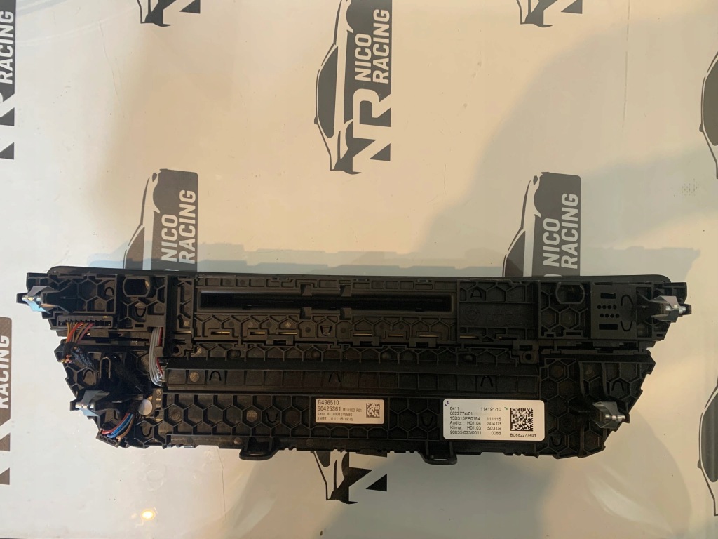 фото №4, Панель кондиционера радио bmw 7 g11 g12 6822774