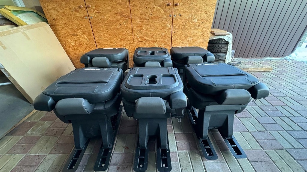 фото №3, Сиденья ford transit custom-skóra