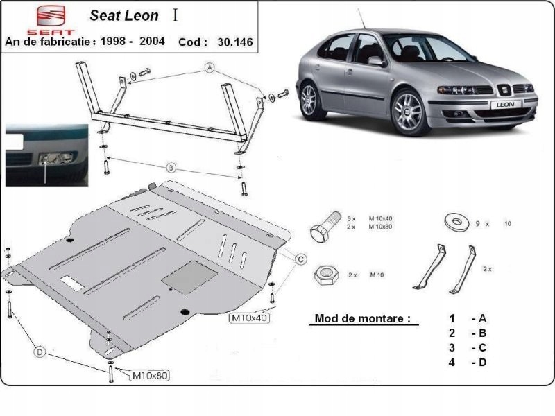 фото №9, Крышка багажника pod двигатель seat leon i 98-2005