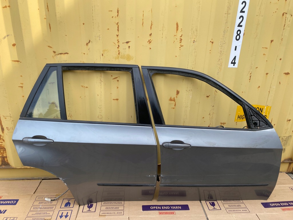 фото №1, Bmw x5 e70 двері правий перед задня комплект сторона