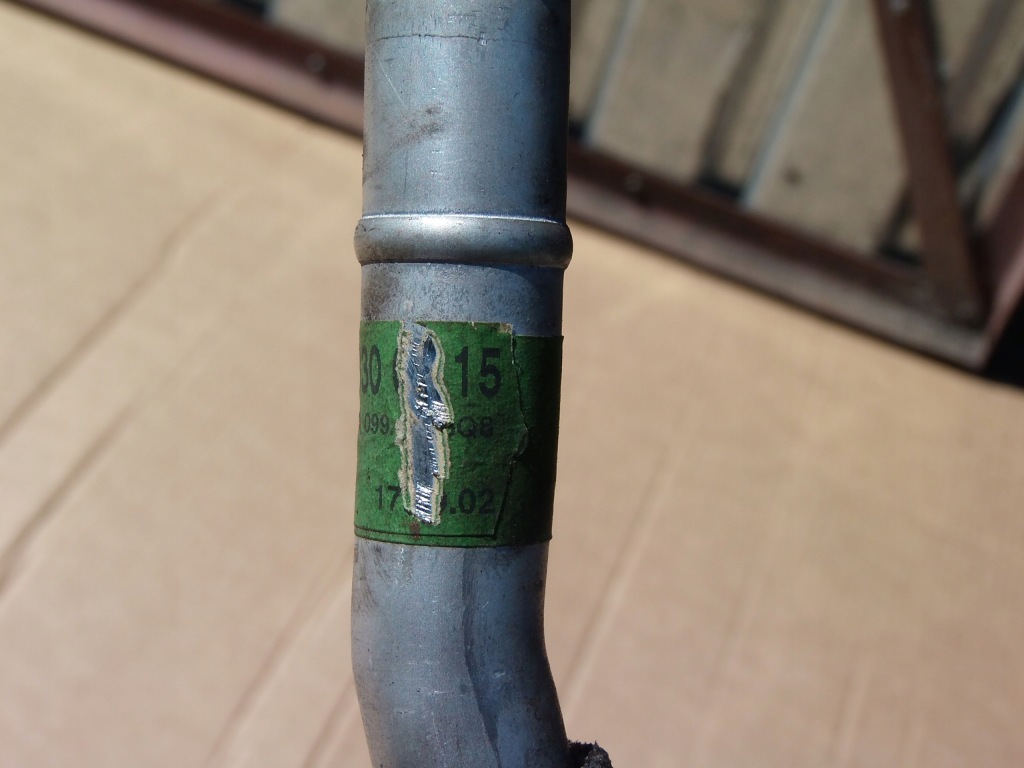 фото №6, Трубка отопителя mercedes c w203 2,2 cdi