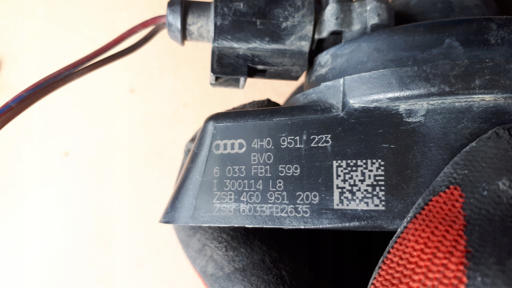 фото №9, A6 c7 4g клаксон сигнал левый перед 4g0959221 a7 4g