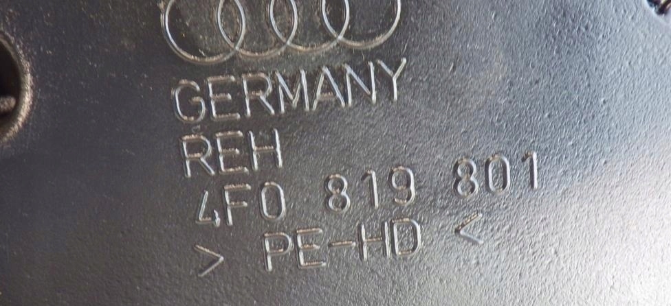 фото №8, Тунель канал повітря лівий 4f0819801 audi a6 s6 c6