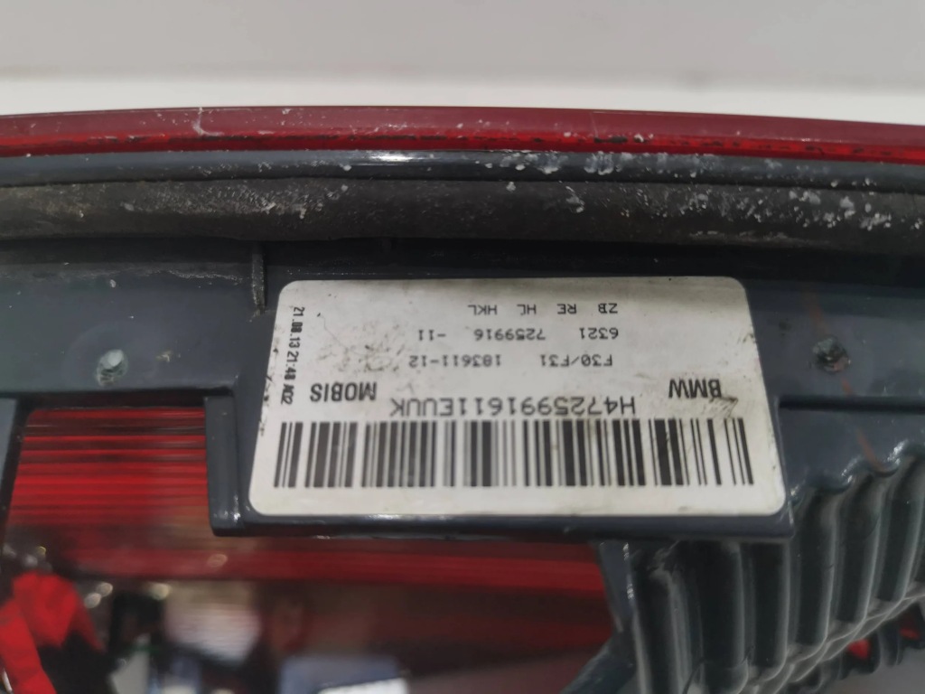 фото №8, Bmw 3 f30 f31 лампа лівий задня ідеальний стан