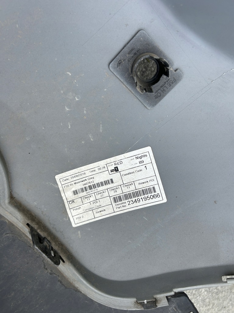 Бампер задній mini cooper f55 f56 f57 7318822 poznań Київ