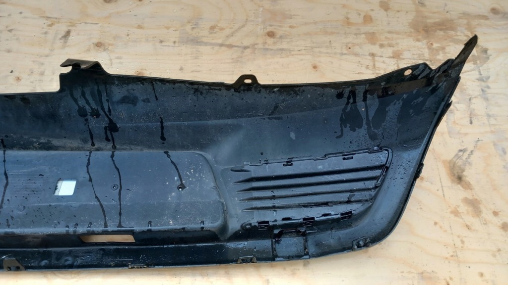 Peugeot 308 t7 рестайлинг  накладка бампера задний диффузор с Разборки