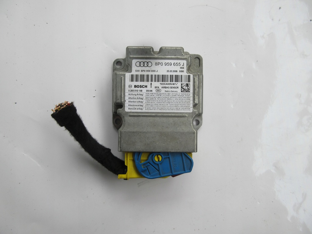 фото №1, Модуль датчик подушек подушка безопасности audi a3 8p lift