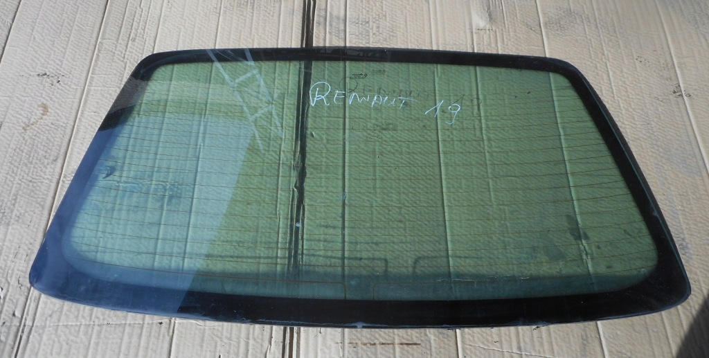 фото №1, Renault 19 r19 стекло задняя задняя крышки