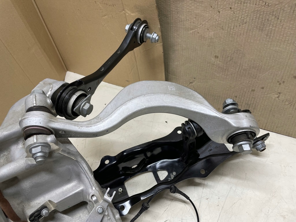 фото №13, Поворотний кулак ліва задня + важелі + датчик bmw x5 g05 x6 g06 x7 g07 lci 2023r