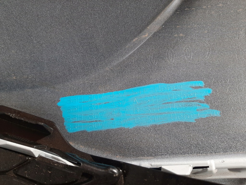 фото №11, Audi q3 83h бампер передній kompletny ls9r 83h807437