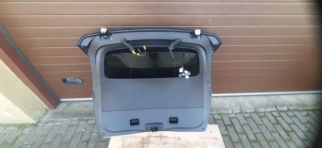 фото №9, Крышка багажника задняя задняя багажника teqnc камера белый перламутр renault scenic iv