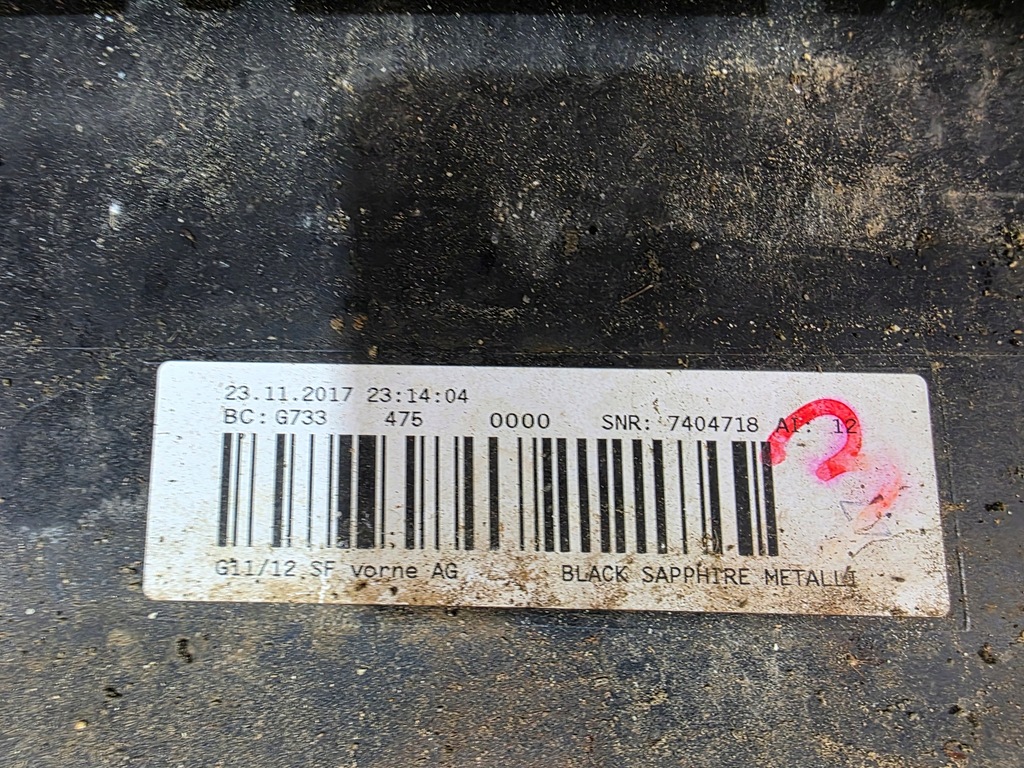 фото №8, Бампер передний bmw 7 g11 g12 usa 6xpdc 475