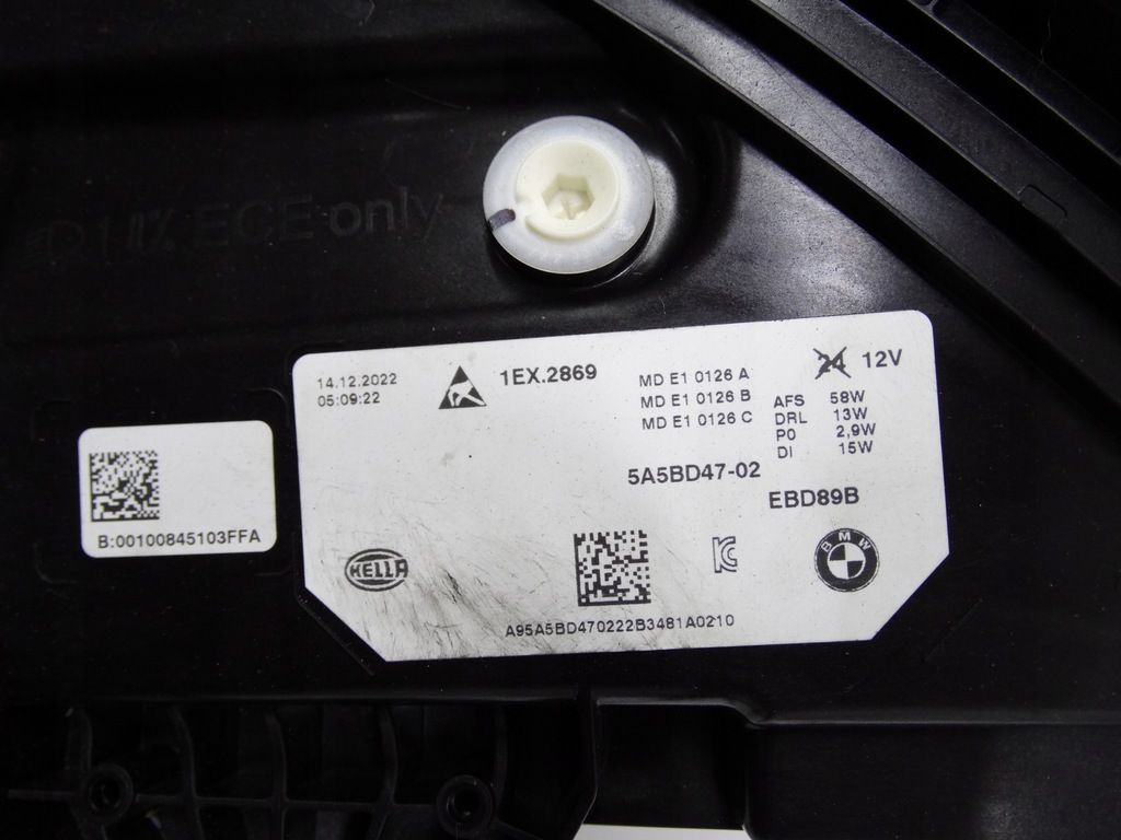 фото №14, Bmw x1 iii u11 22- лампа ліва full led 5a5bd47 оригінальна