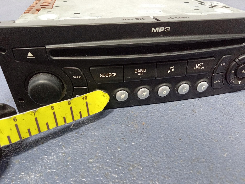 фото №6, Citroen c3 i peugeot радио cd mp3 заводской 96643698xt