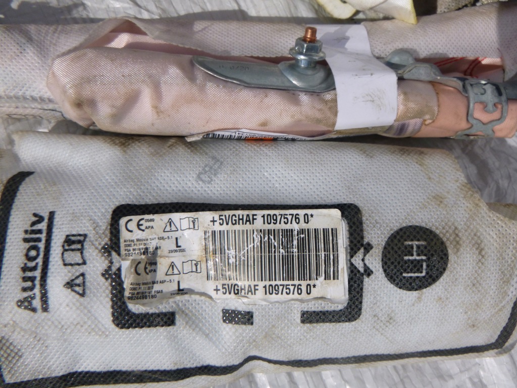 фото №2, Подушка сиденье шторка безопасности c3 aircross левая комплект