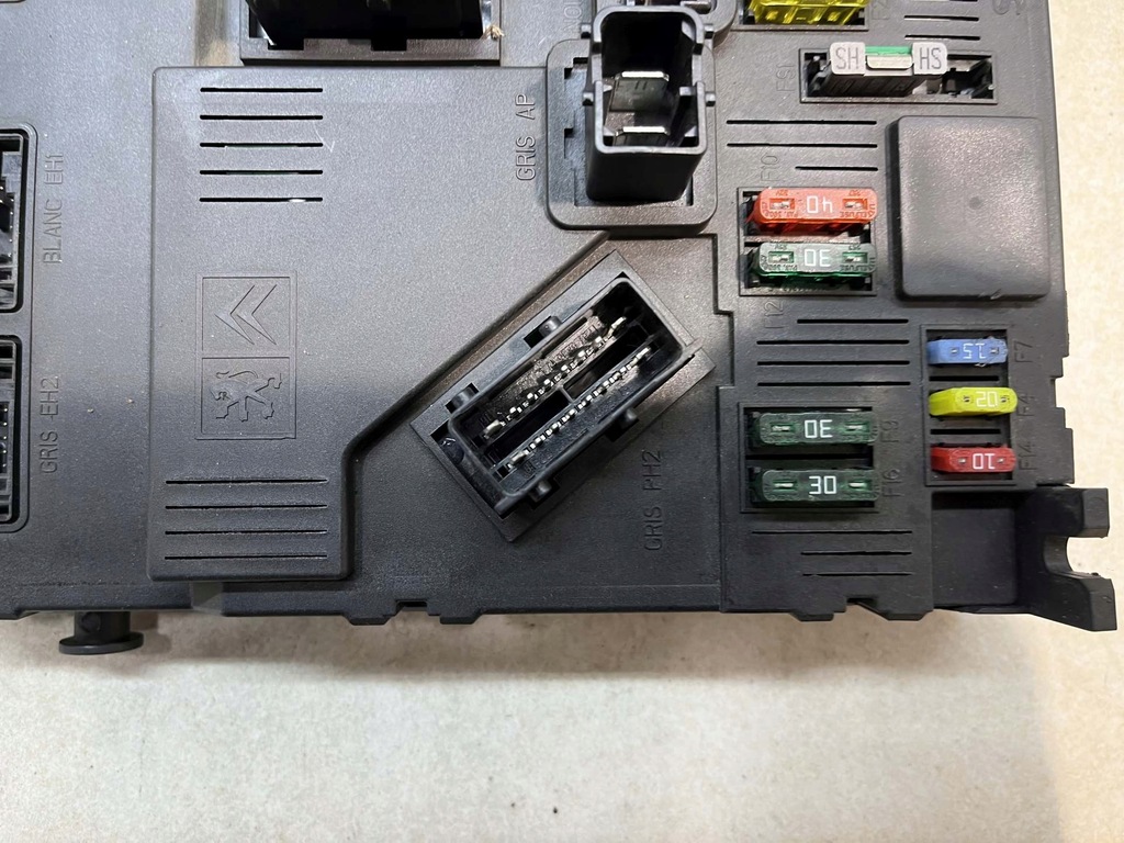 фото №4, Блок управления citroen c2 1.4 9653667380