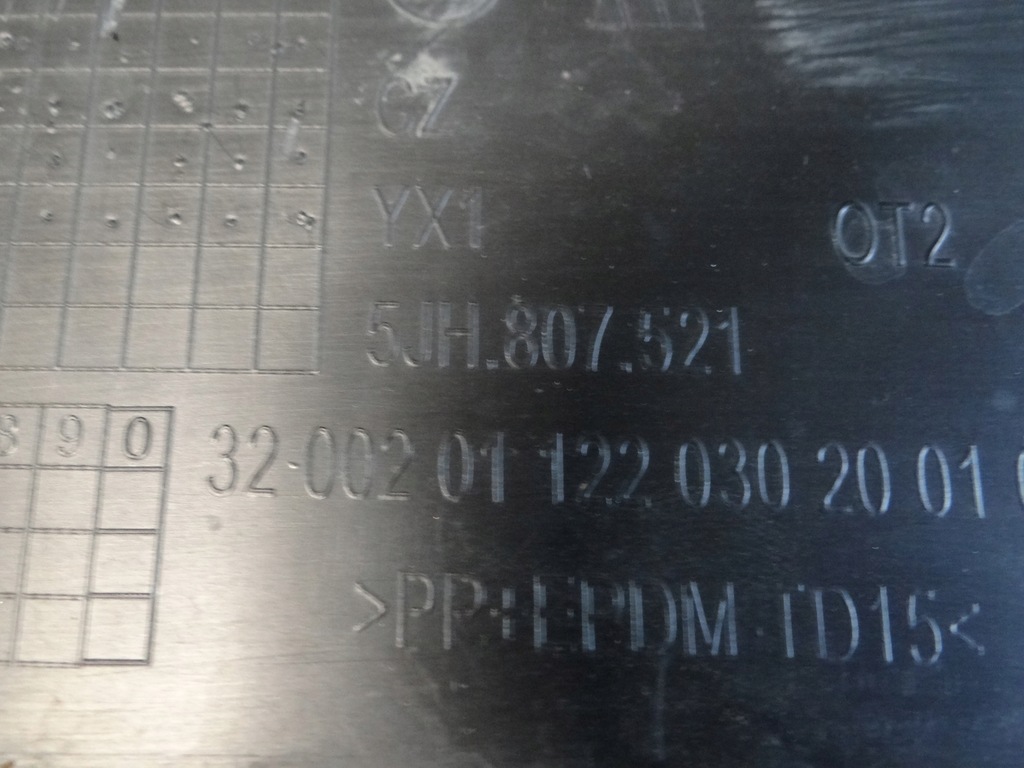 фото №6, Спойлер бампера задняя skoda rapid 13-18