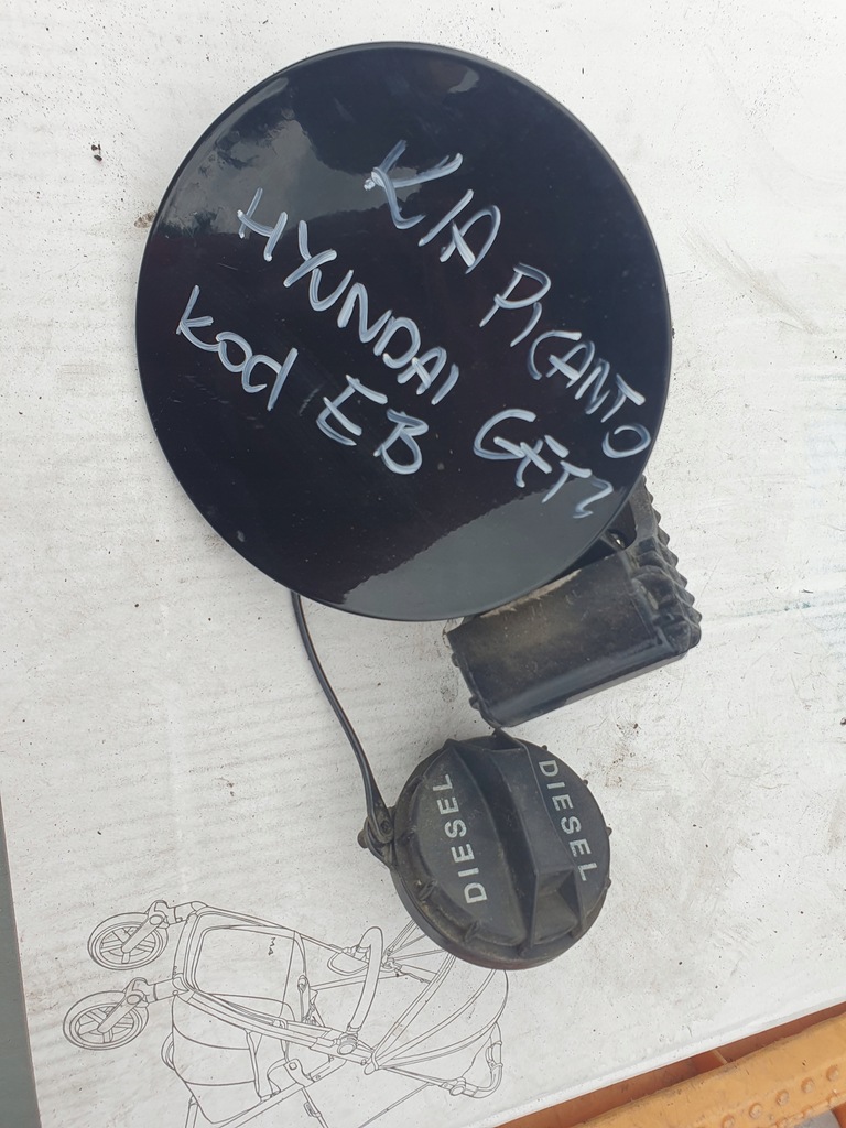 фото №8, Крышка заливной бака топлива volkswagen golf iii 3 vw golf 3 kombi