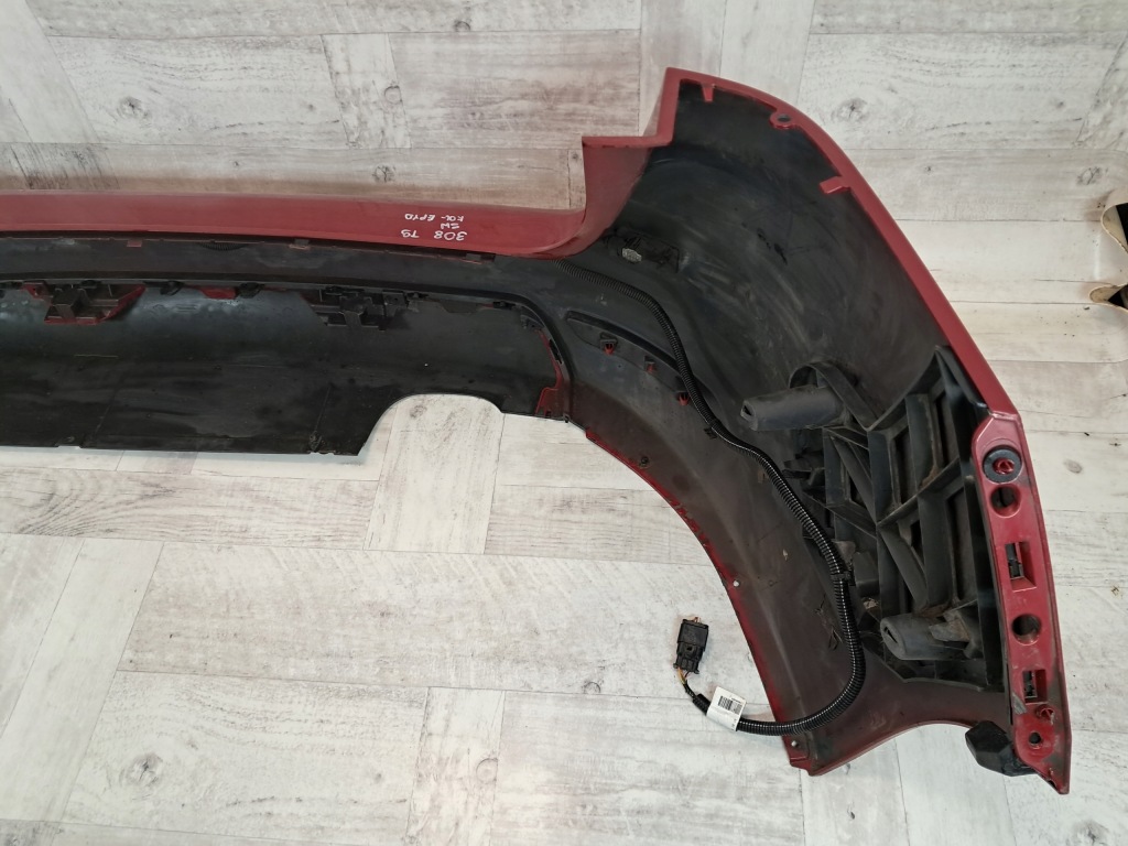 фото №16, Peugeot 308 t9 ii бампер задня задній 4xpdc kombi sw 9800996477