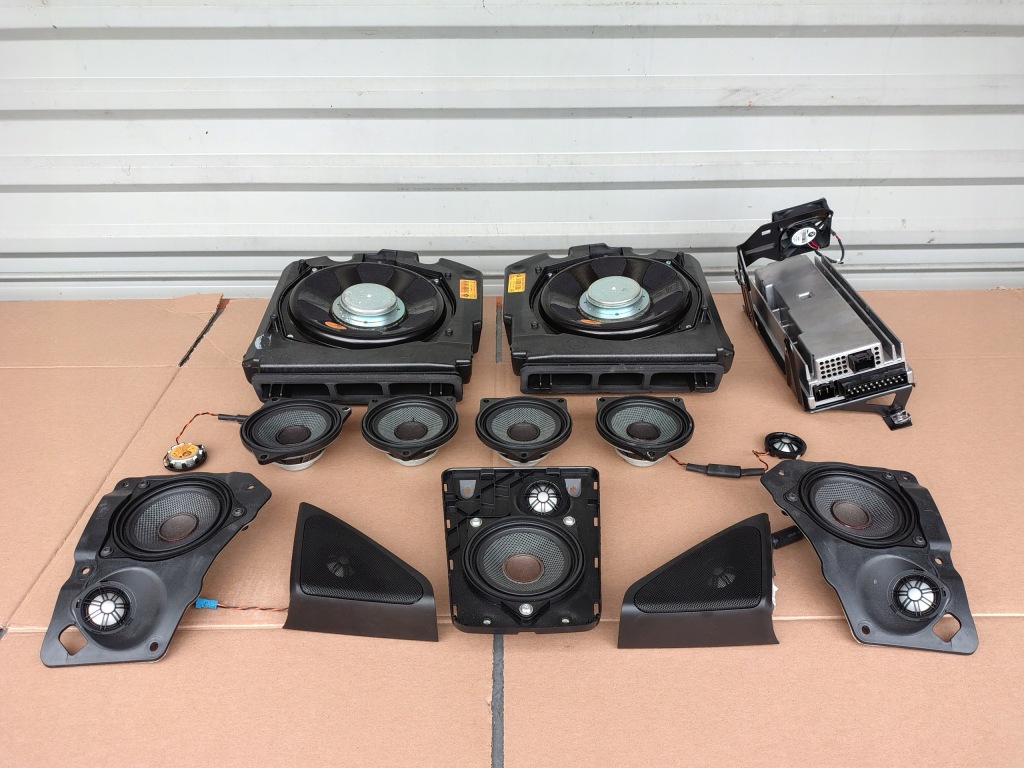 фото №1, Bmw f01 f02 f07 підсилювач top hifi динамік 9283656 logic 7 l7 harman