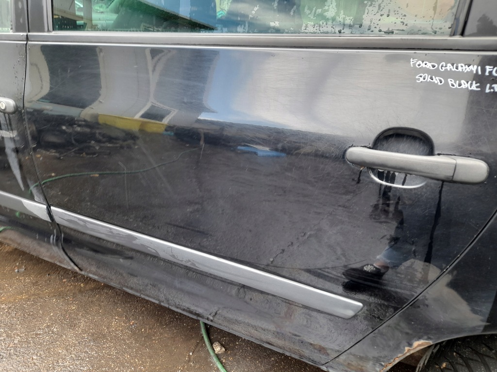 фото №12, Ford galaxy i fl дверь левый задняя левая solid black