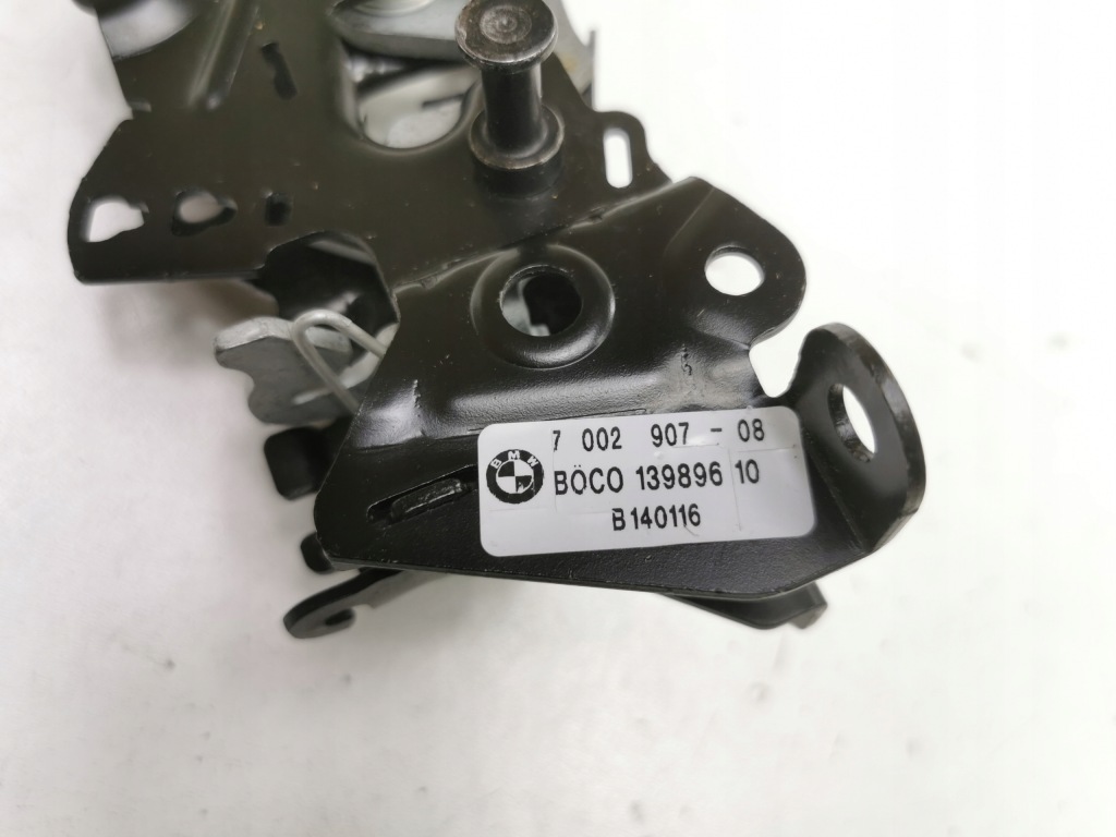 Замок засувка капот bmw 7 оригінальний номер bmw 7 f01 f02 f03 f04 7002907-08 13989610 Зі Шроту