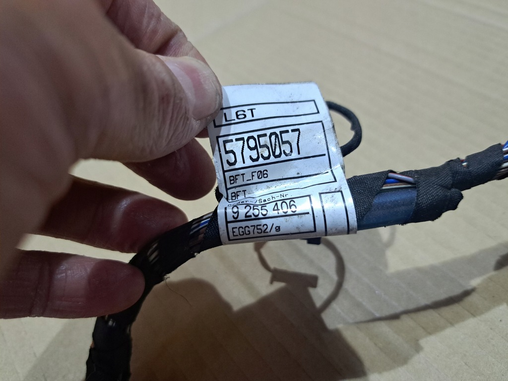 фото №7, Джгут двері правий перед bmw 6 f06 доводчик keyless