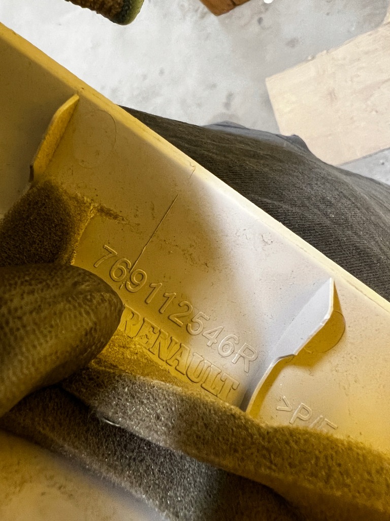 фото №6, Защита обшивка стойка a перед правое правый renault grand scenic iv