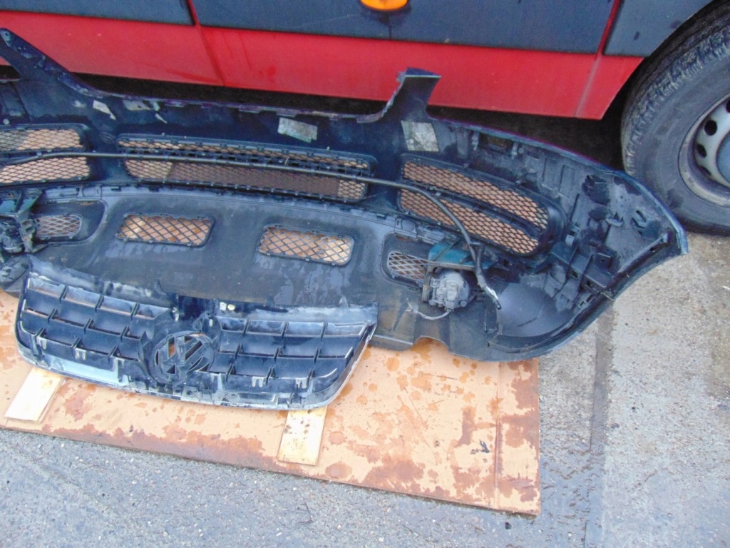 Бампер передок  передний vw touareg 7l под ксенон 7l6807217r Доставка