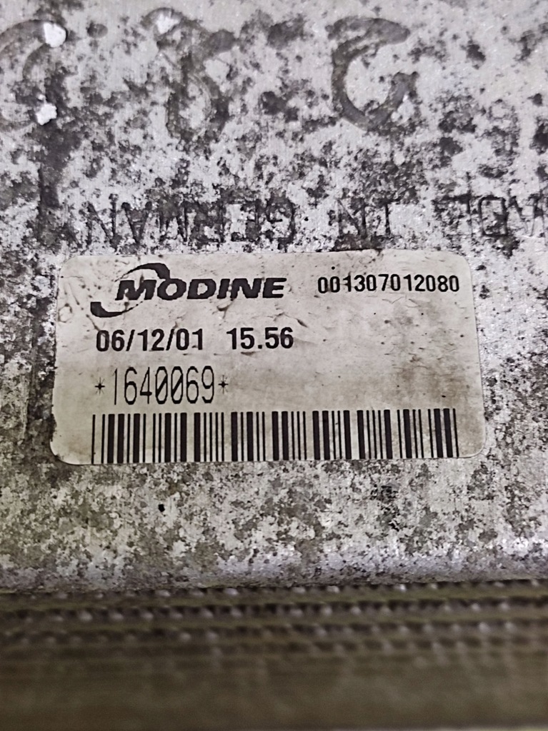 фото №7, Citroen jumper 2.8 интеркулер 001307012080