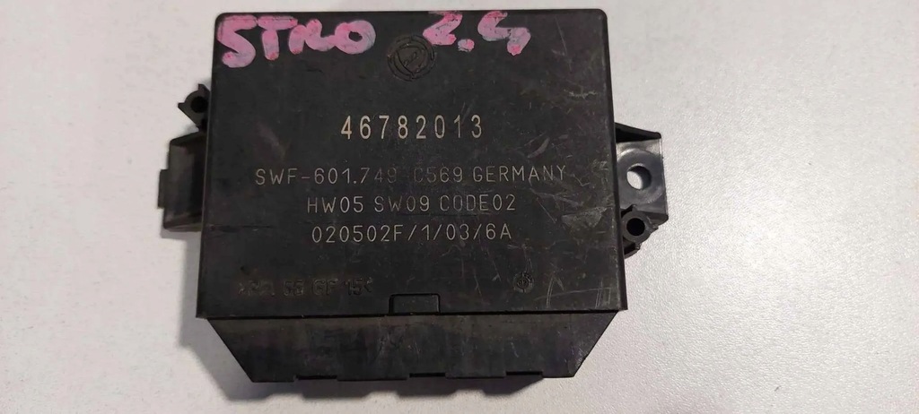 фото №1, Fiat stilo 2004 модуль паркування pdc 46782013