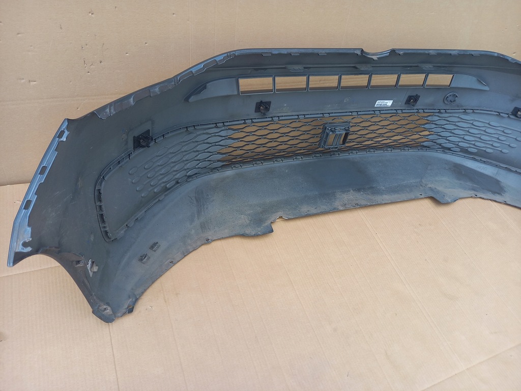 фото №8, Vw caddy v 2k7 бампер передний решётка оригинал!