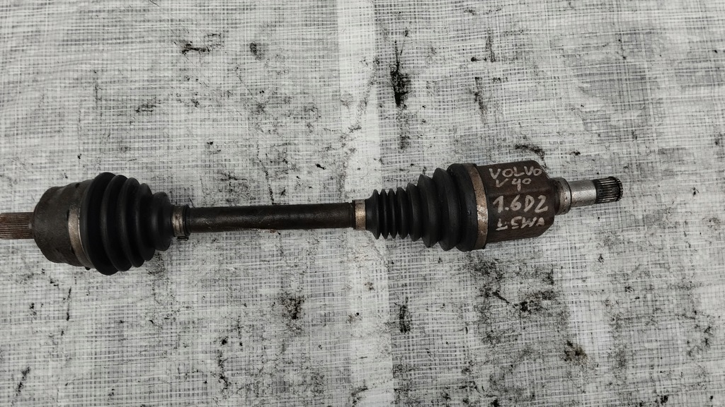 фото №1, Привідний вал ліва перед передня volvo v40 ii 1.6 d2 p31280669