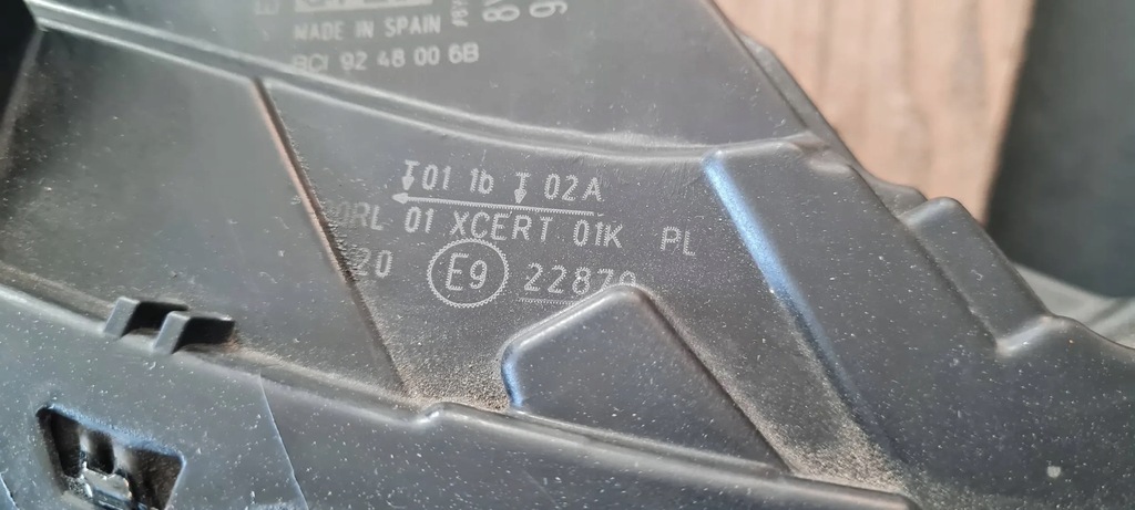 фото №11, S3 8y a3 лампа правая правый перед matrix 8y0941036a