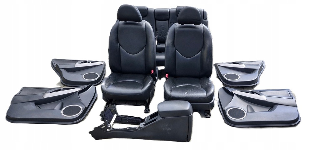 фото №15, Toyota rav4 iii сиденья кожаный обивка обшивки кожа kpl eu pomorskie