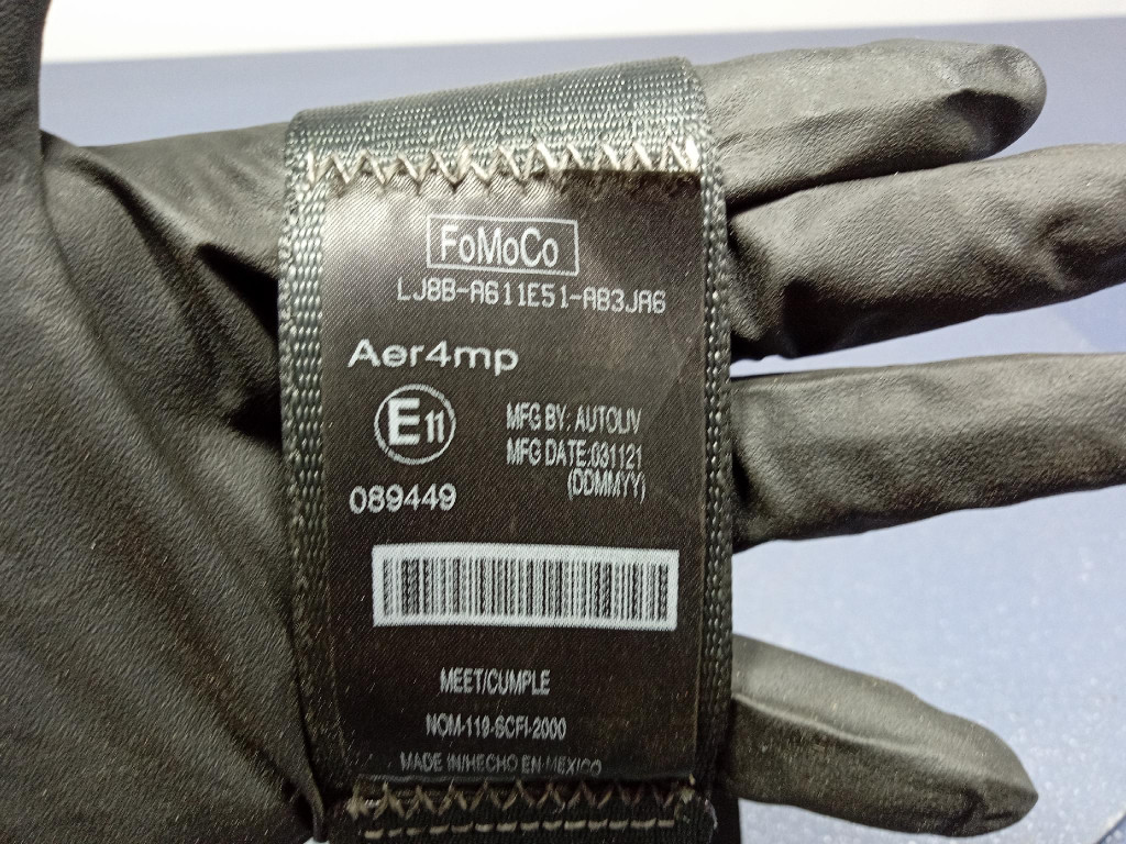 фото №7, Ford mustang mach-e pas безопасности левый задняя задний lj8ba611e51ab