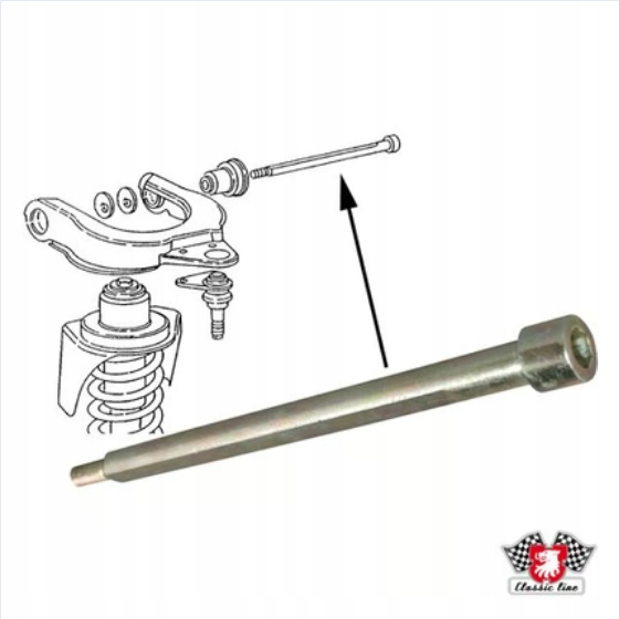 фото №1, Vw transporter t3 болт важеля