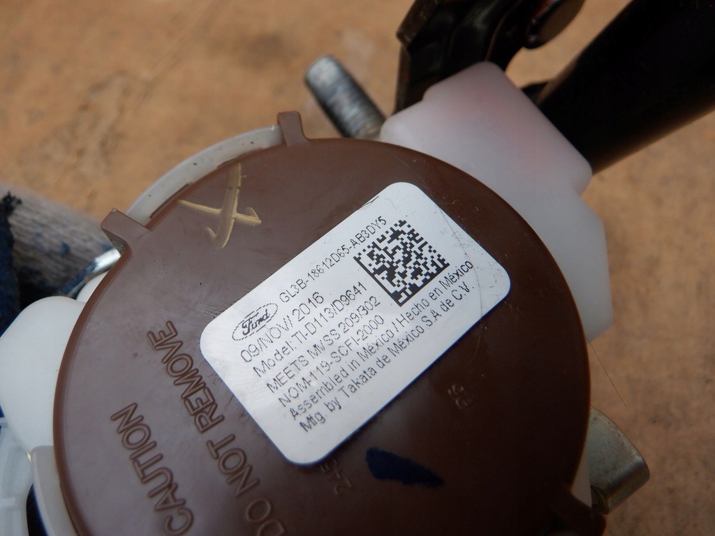 фото №6, Ремені безпеки ford f150 usa 2015-2020 orygi