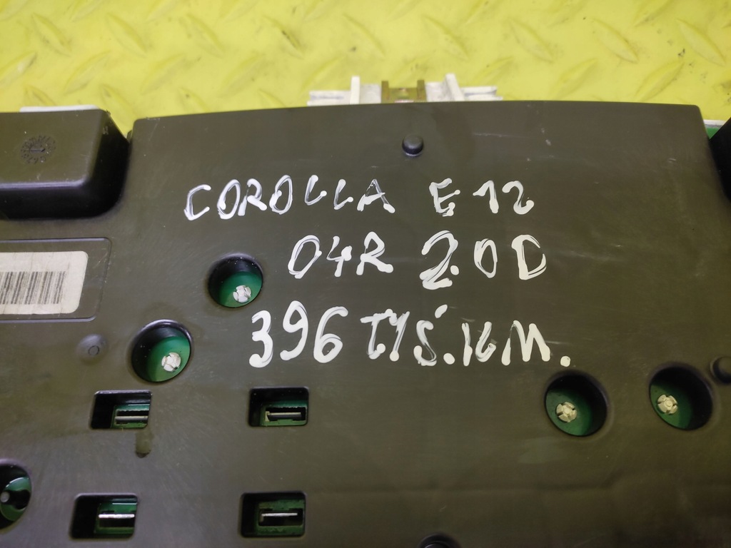 фото №9, Toyota corolla e12 2.0 d4d лічильник 110080107004