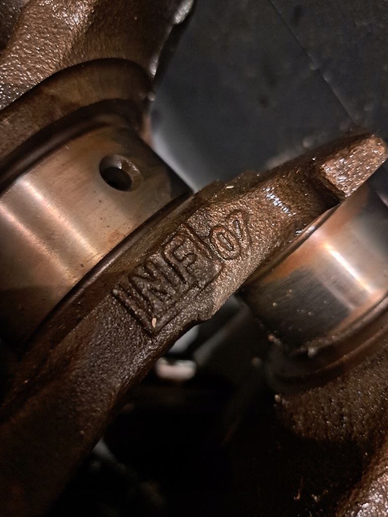 фото №9, Citroen c5 peugeot 407 wał коленчатый 1.8 16v 125km 6fy ew7a