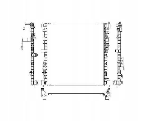 фото №8, Радиатор do ford explorer 2020- l1mz8005b